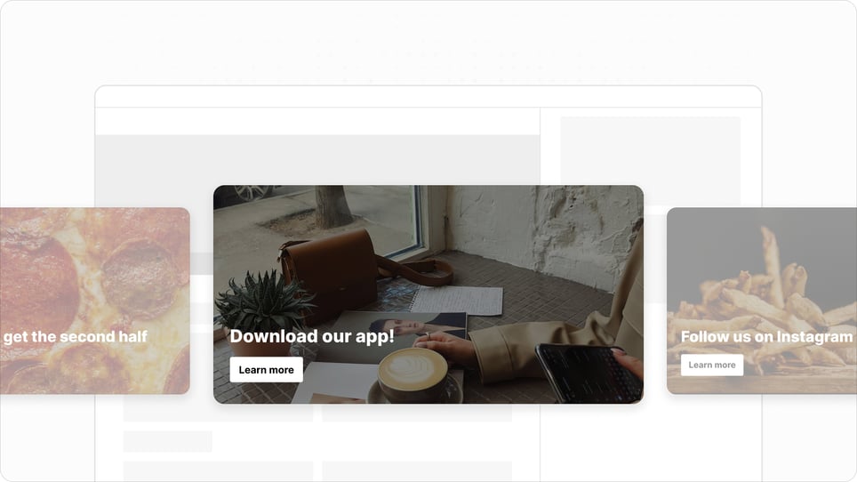 Content carousel