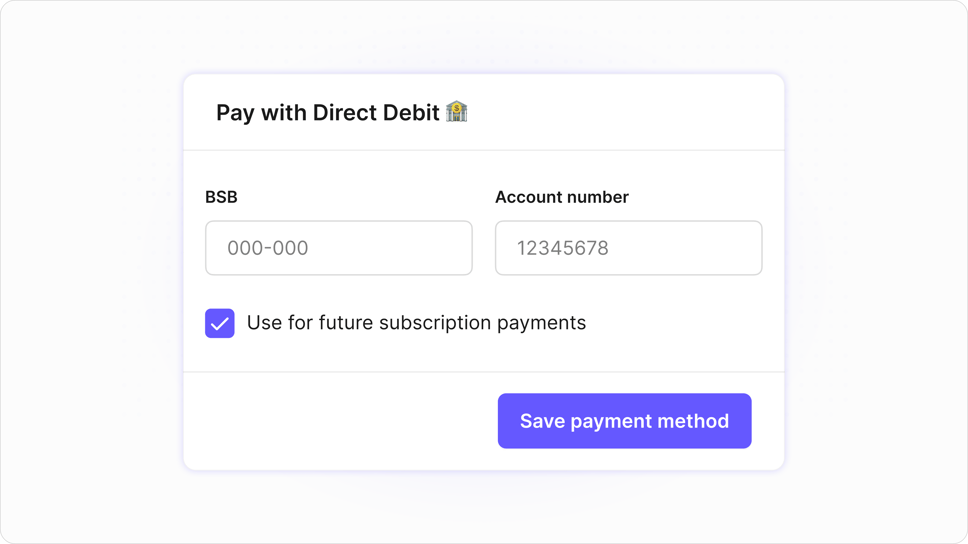 Direct Debit